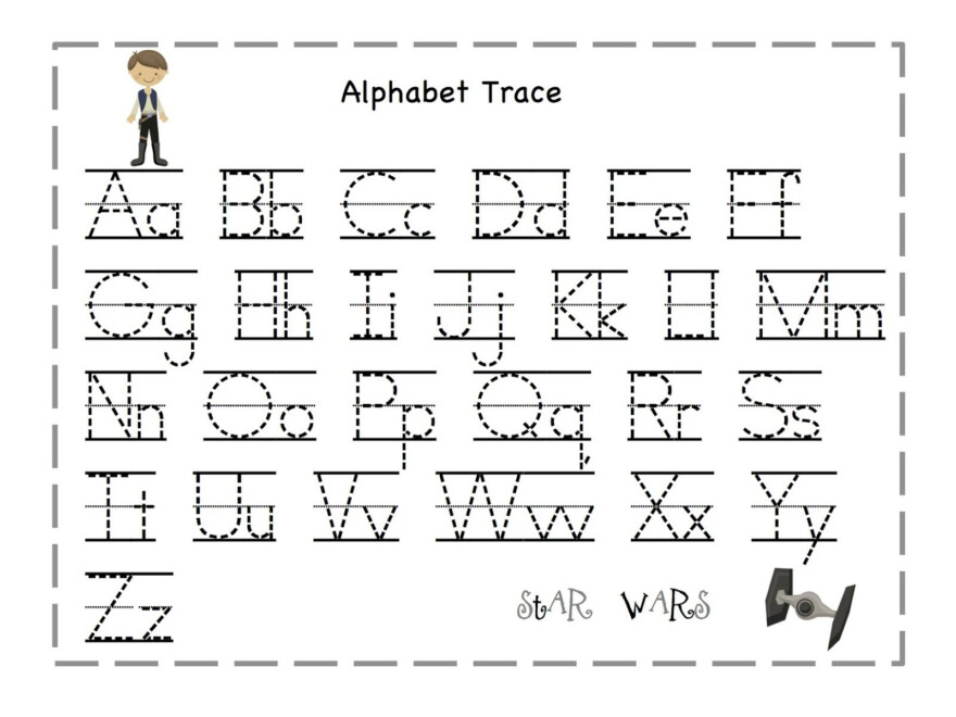 Preschool Tracing Letter | Preschool Worksheets, Abc Tracing in Free Printable Alphabet Tracing Letters
