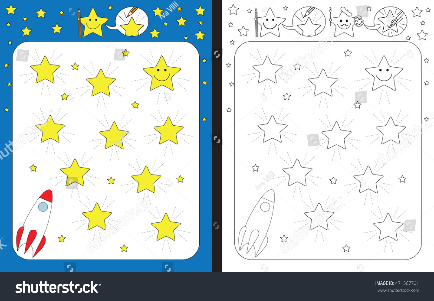 Preschool Worksheet Practicing Fine Motor Skills Stock with regard to Graphomotor Activity Tracing Letters