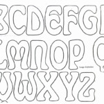 Printable Bubble Letters To Trace | Download Them Or Print for Bubble Tracing Letters Printable