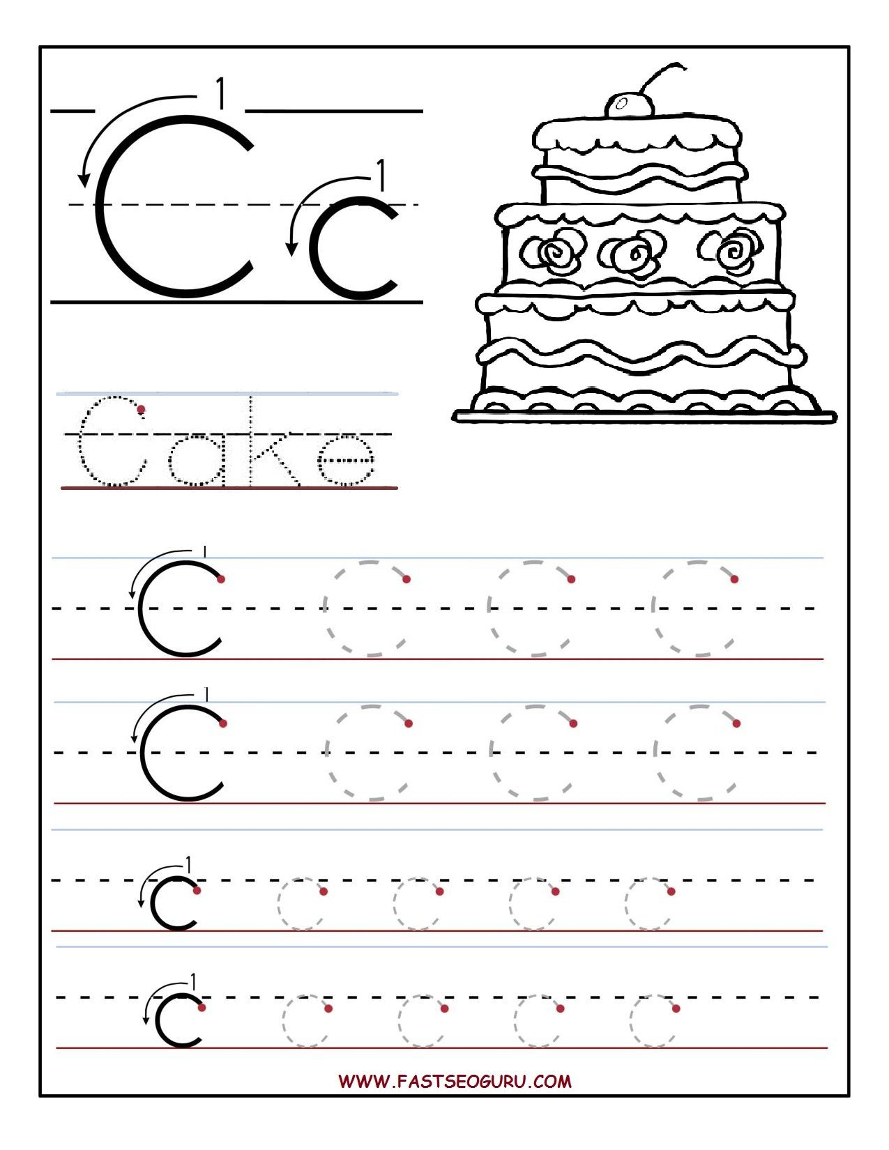Printable Tracing Letters Sheets | Download Or Right-Click intended for Tracing Letters Font Download