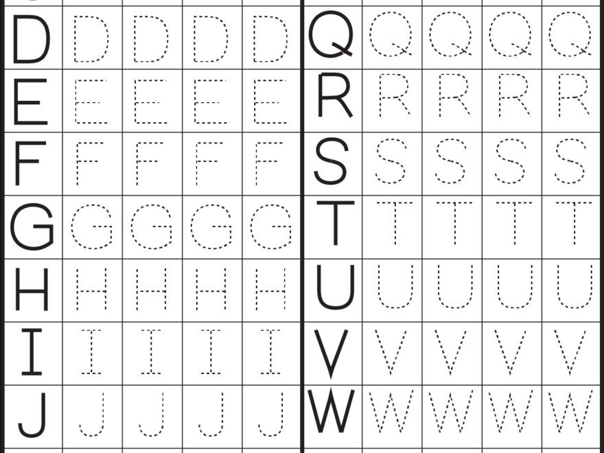 Printables Alphabet Pdf - Buscar Con Google | Arbeitsblätter in Tracing Letters Az Pdf