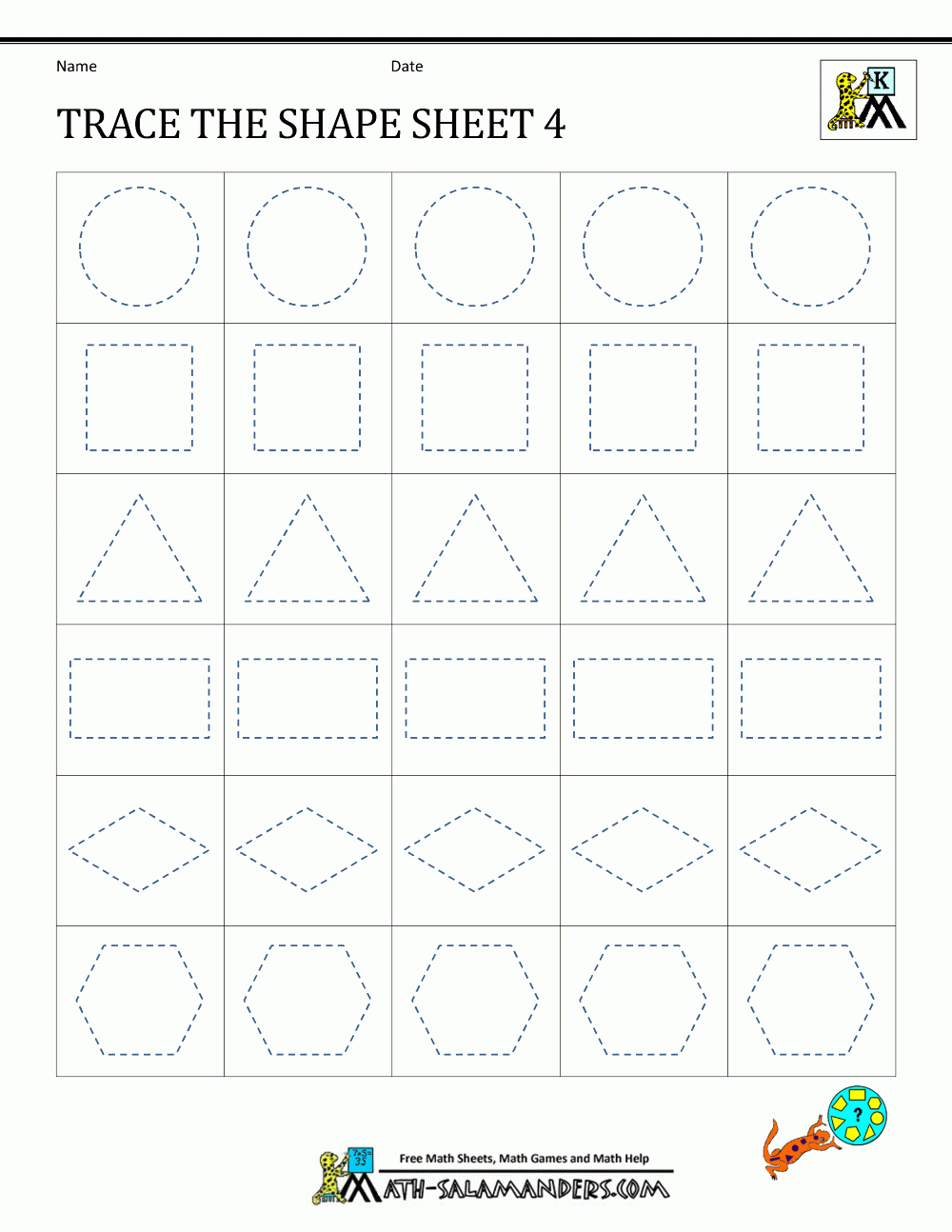 Printing Worksheets For Kids Tracing Kindergarten On Letters within Preschool Tracing Letters Name