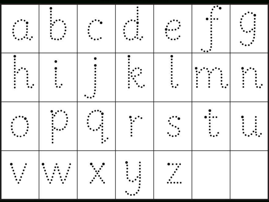 Small Letter Tracing | Letter Tracing Worksheets, Tracing within Tracing Small Letters Az
