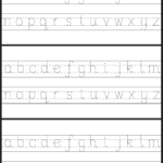 Small Letters Tracing | Kindergarten | Tracing Letters with Small Alphabet Letters Tracing Worksheets