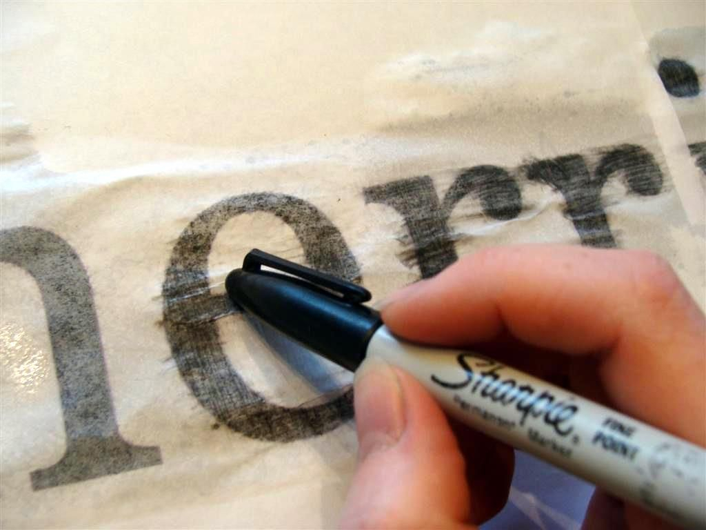 So Neat, I Had No Idea This Was Possible! Easy Way To in Tracing Letters Onto Wood