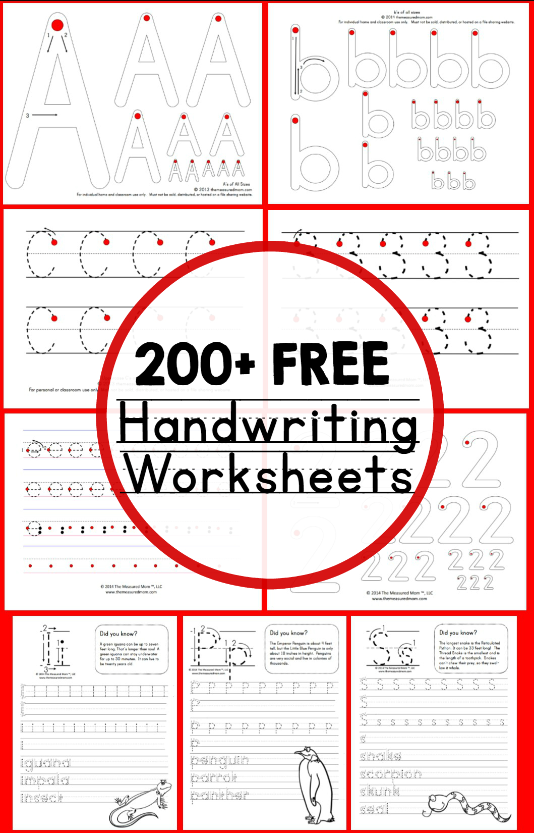 Teaching Handwriting - The Measured Mom regarding Importance Of Tracing Letters