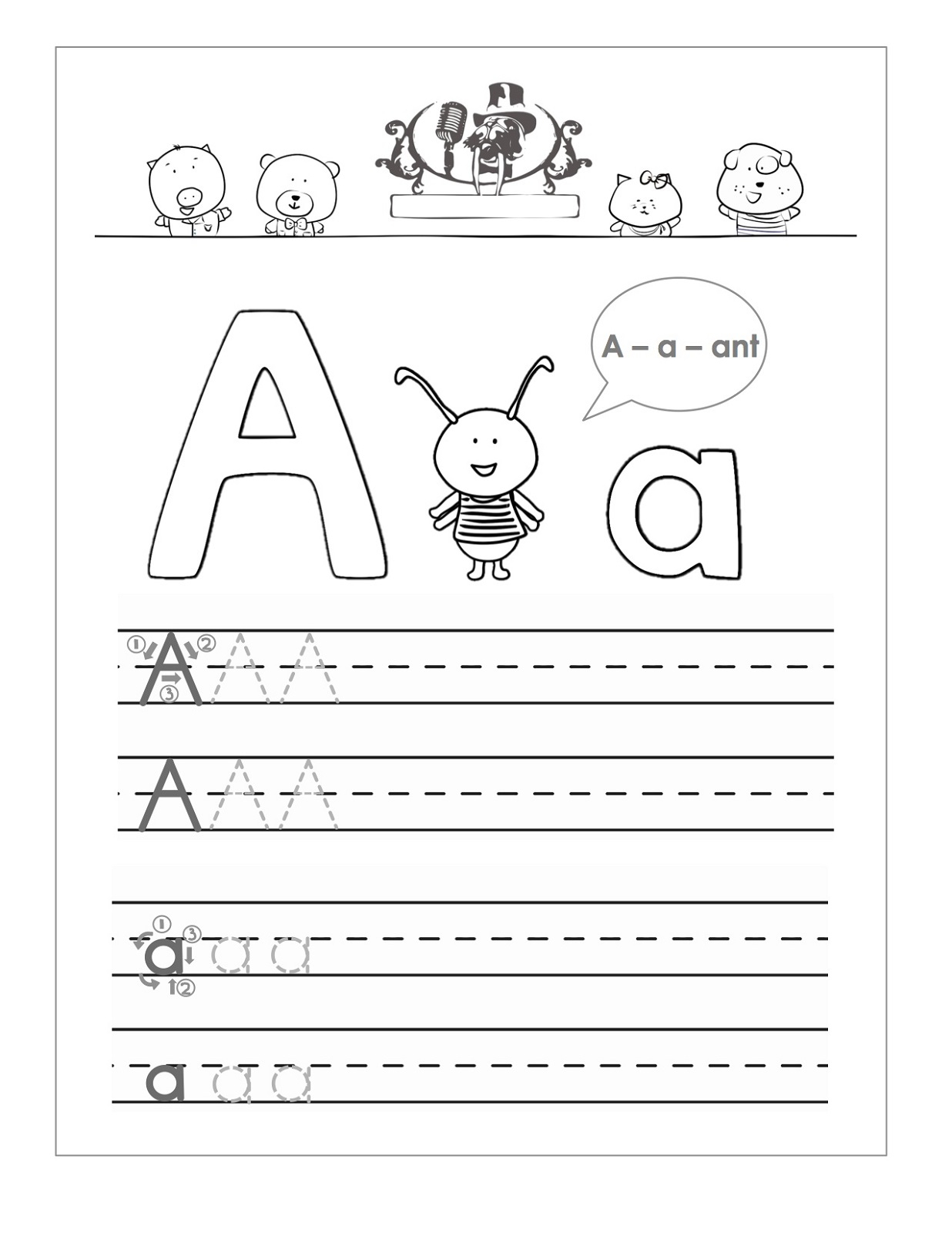 How To Teach Tracing Letters TracingLettersWorksheets