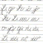This Resource Is Intended For Upper Elementary Students Who intended for Cursive Letters Tracing Guide