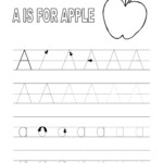 Trace Alphabet Letters For Educative Task Of Pre-Writing intended for Tracing Letters For 3 Year Olds