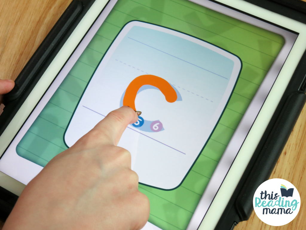 Trace It, Try It Handwriting App - This Reading Mama inside Finger Tracing Letters