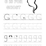 Trace Letter G Worksheets | Activity Shelter for Action Alphabet Tracing Letters