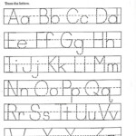 Trace Letter Worksheets Free | Alphabet Tracing Worksheets regarding Preschool Tracing Letters Worksheets Free