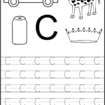 Trace The Letter C Worksheets | Preschool Worksheets, Letter pertaining to Tracing Letters For Nursery