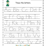 Tracing Alphabet Abc Printable | Preschool Worksheets inside Printable Tracing Letters For Kids