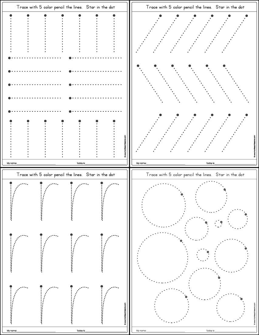 Tracing, Big Approach Letters, A-Z regarding Montessori Tracing Letters