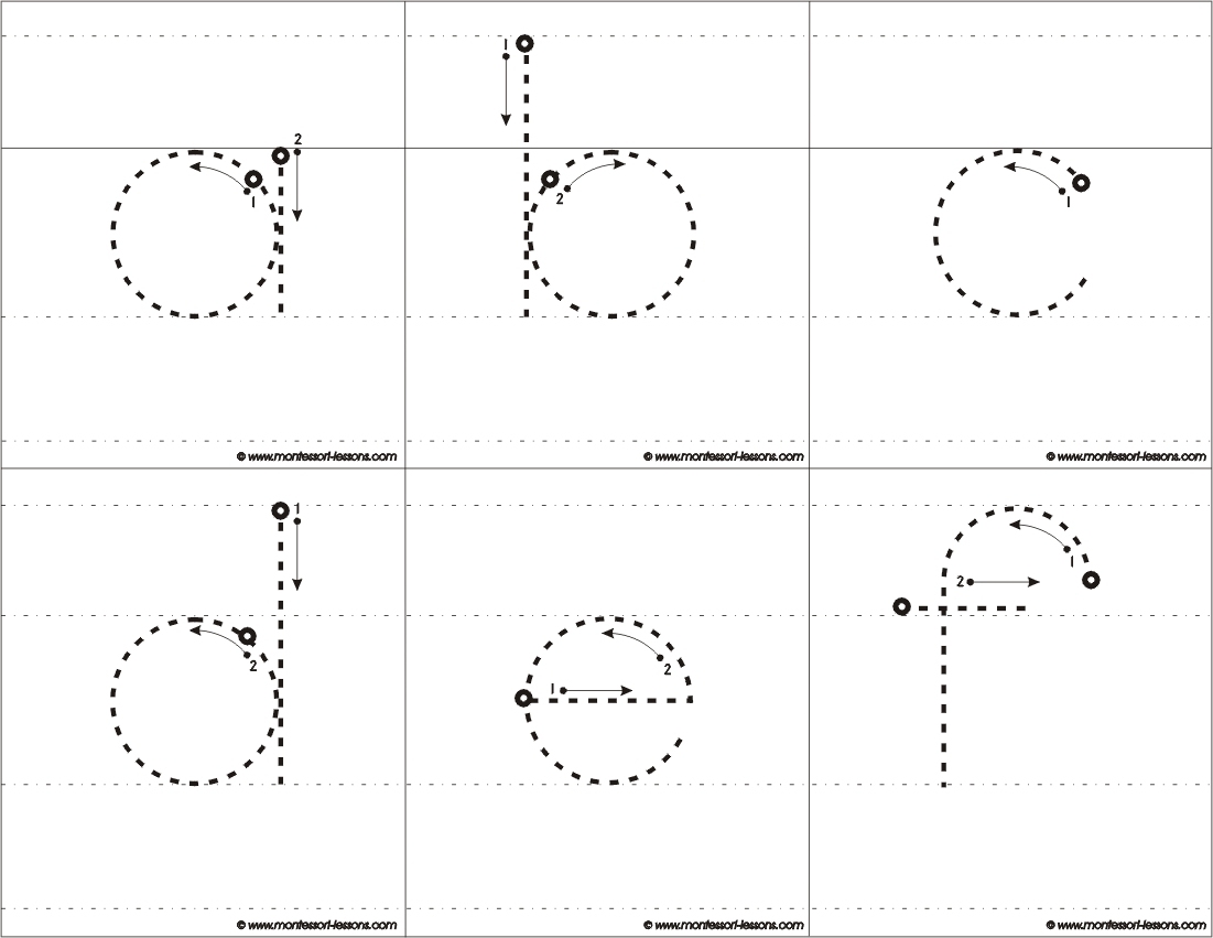 Tracing Big Letters, A-Z in Large Tracing Letters