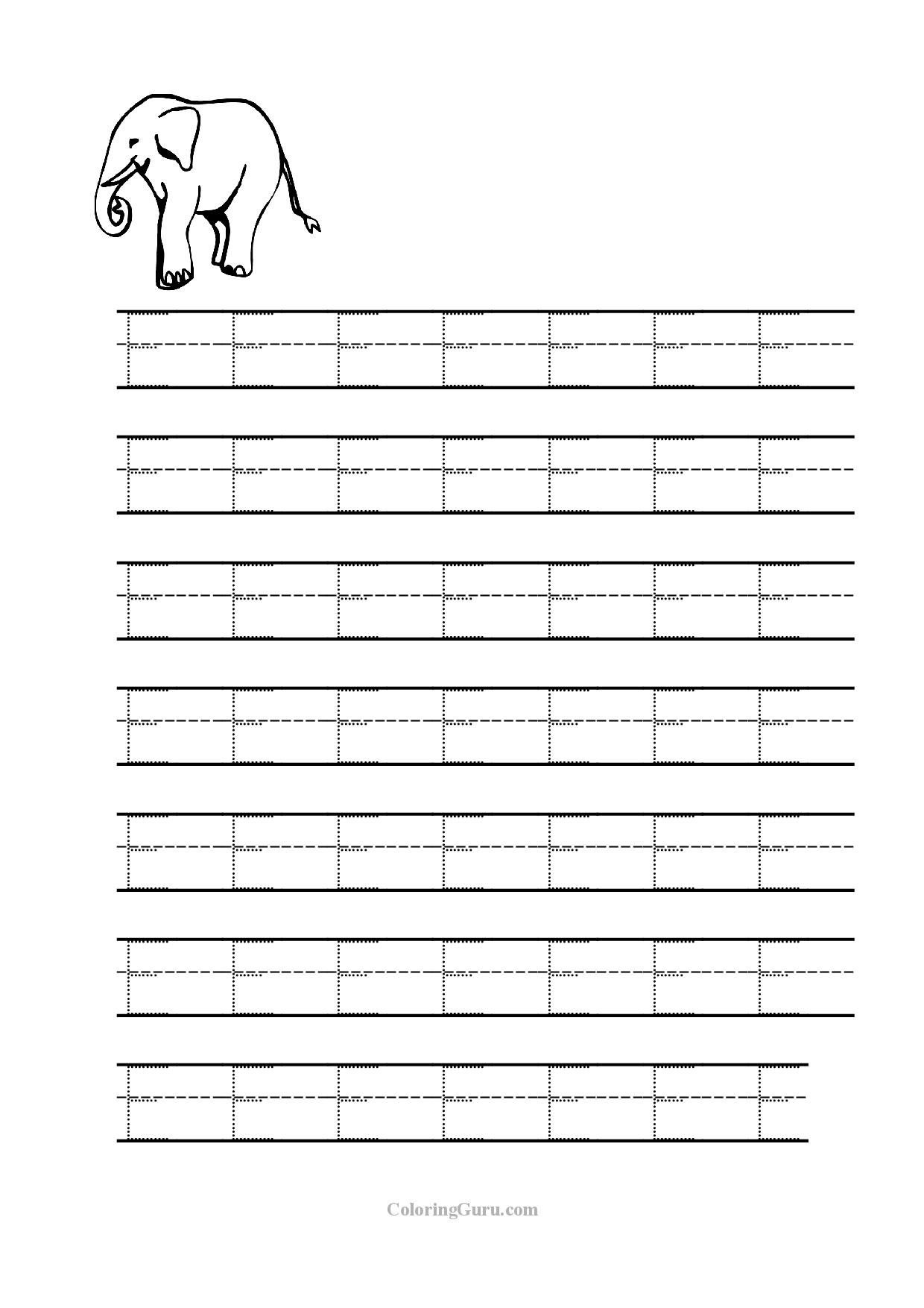 Tracing Letter D Worksheets For Preschool | Printables regarding Tracing Letter E Worksheets