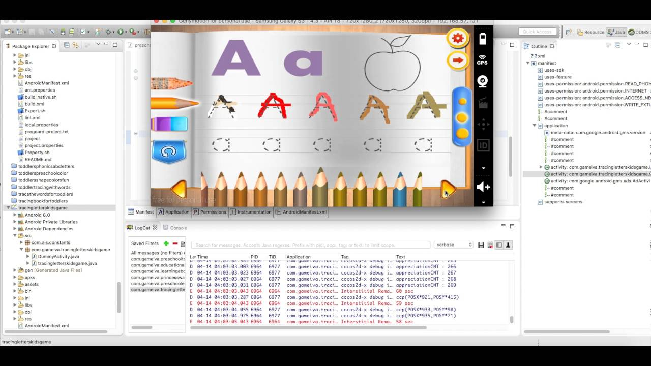 Tracing Letters Kids Game - Source Code Videosell My within Tracing Letters Software