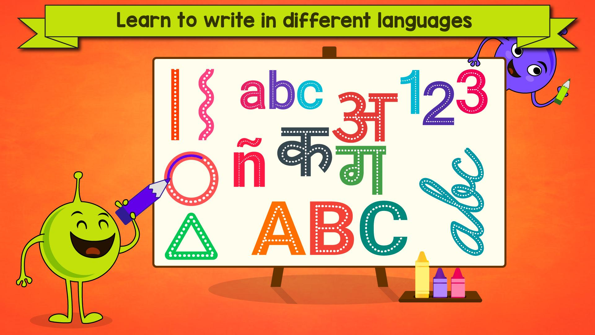 Tracing Letters &amp;amp; Numbers - Abc Kids Games For Android - Apk regarding Tracing Letters And Numbers App