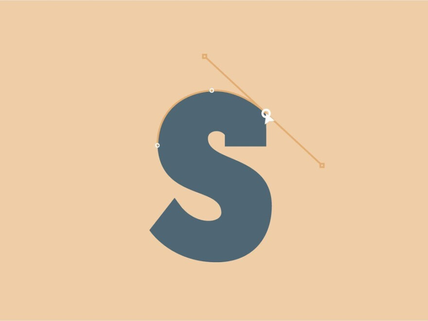 Tracing Letters With The Pen Tool In Adobe Illustrator Cc with Tracing Letters In Illustrator