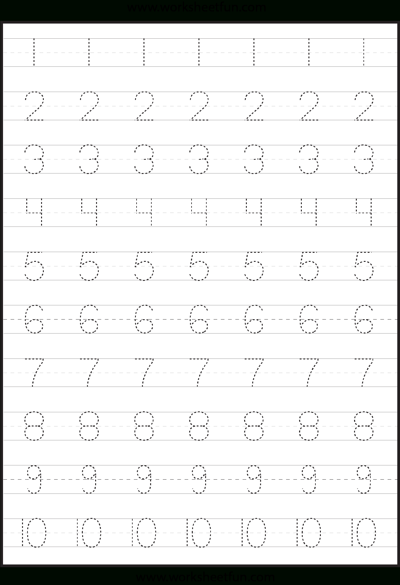 Tracing Numbers Worksheets Kindergarten And An For Writing intended for Tracing Numbers And Letters Worksheets