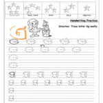 Tracing Uppercase And Lowercase Letter Gg - English Esl intended for Tracing Upper And Lowercase Letters