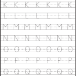 Tracing – Uppercase Letters – Capital Letters – 3 Worksheets in Big Letters Alphabet Tracing Sheets