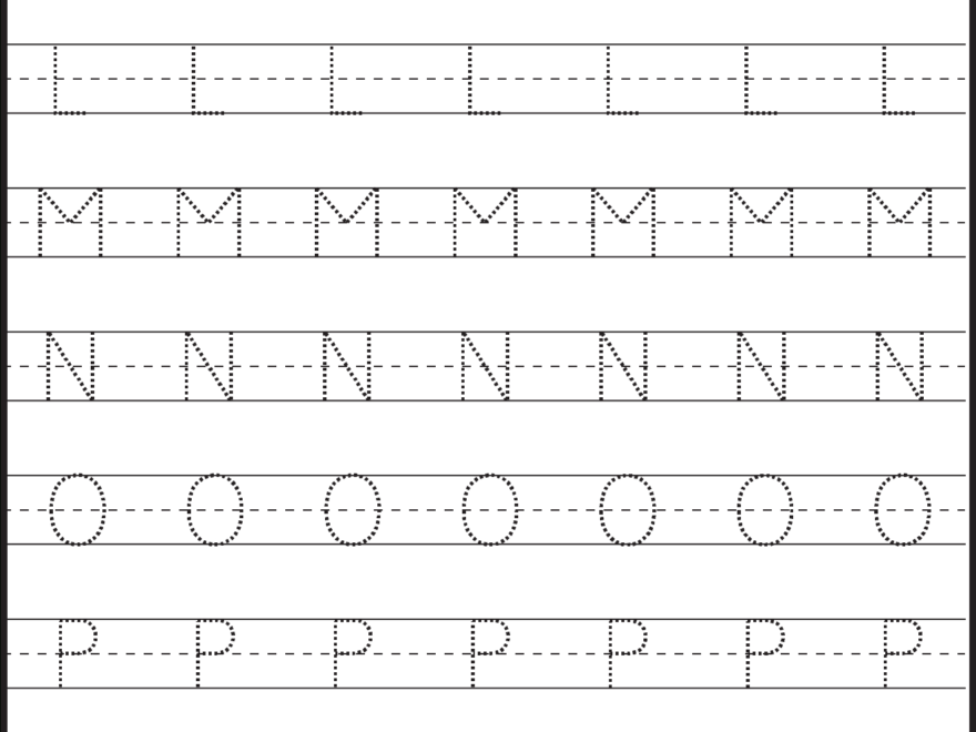 Tracing – Uppercase Letters – Capital Letters – 3 Worksheets regarding Tracing Uppercase Letters Printable Worksheets