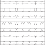 Tracing – Uppercase Letters – Capital Letters – 3 Worksheets within Tracing Big Letters Worksheets