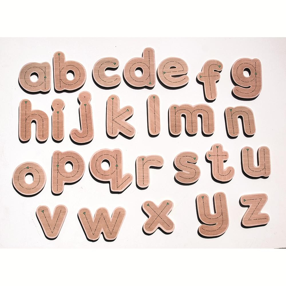 Tracing Wooden Letter Ref. Jj073 Language &amp;amp; Literacy inside Wooden Tracing Letters