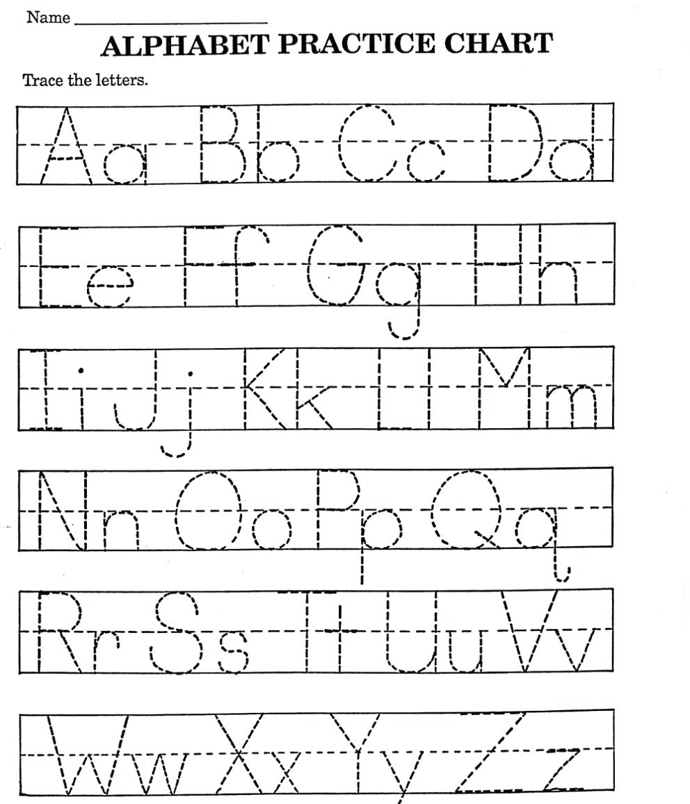 Tracing Letters And Numbers Worksheets Pdf