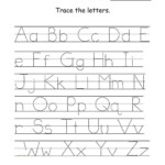 Uppercase And Lowercase Letters Tracing Worksheet | Alphabet in Tracing Lowercase Letters Printable Worksheets