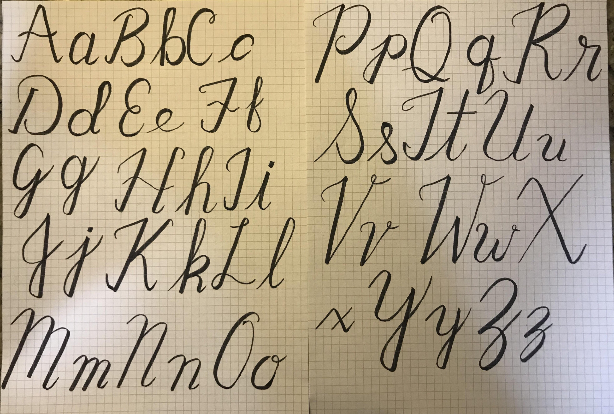 Very New, Day #4 Allura Regular Script With Brush Marker pertaining to Script Tracing Letters