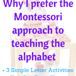 Why I Prefer The Montessori Approach To Teaching The regarding Importance Of Tracing Letters