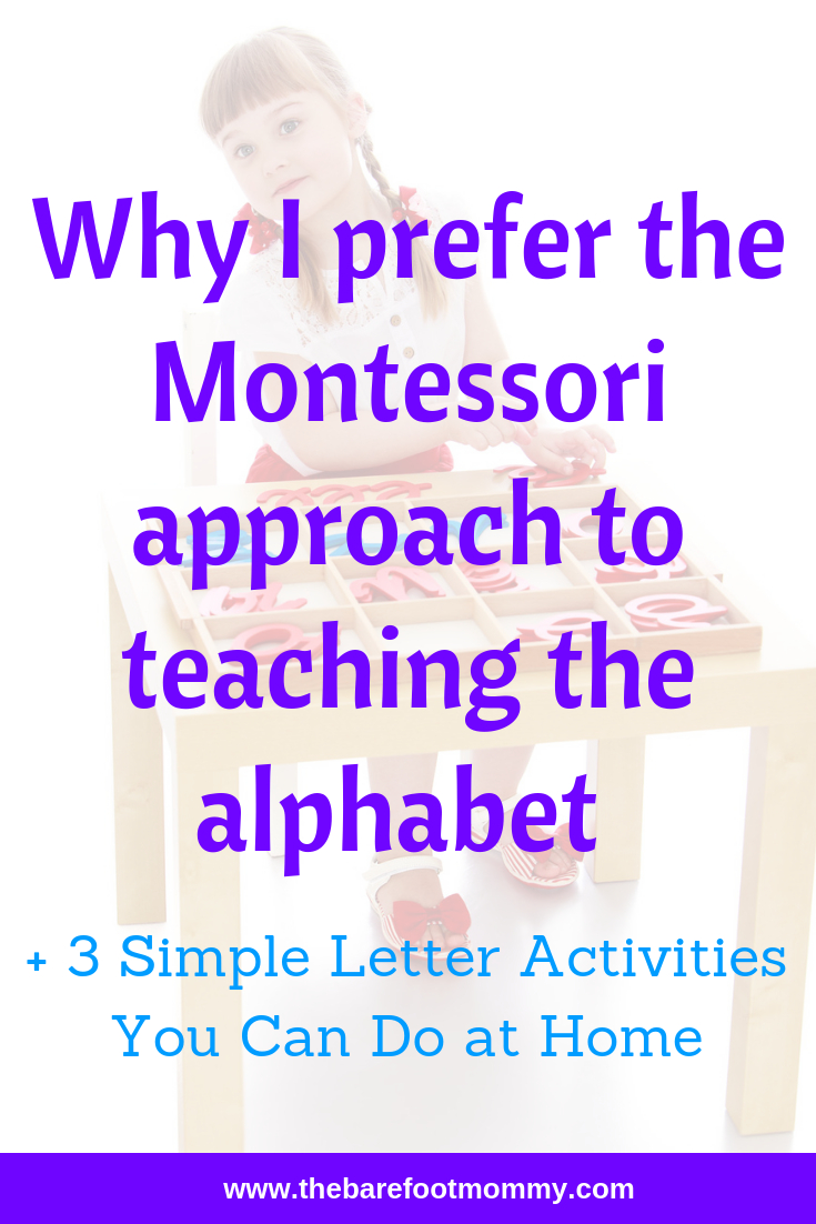 Why I Prefer The Montessori Approach To Teaching The regarding Importance Of Tracing Letters