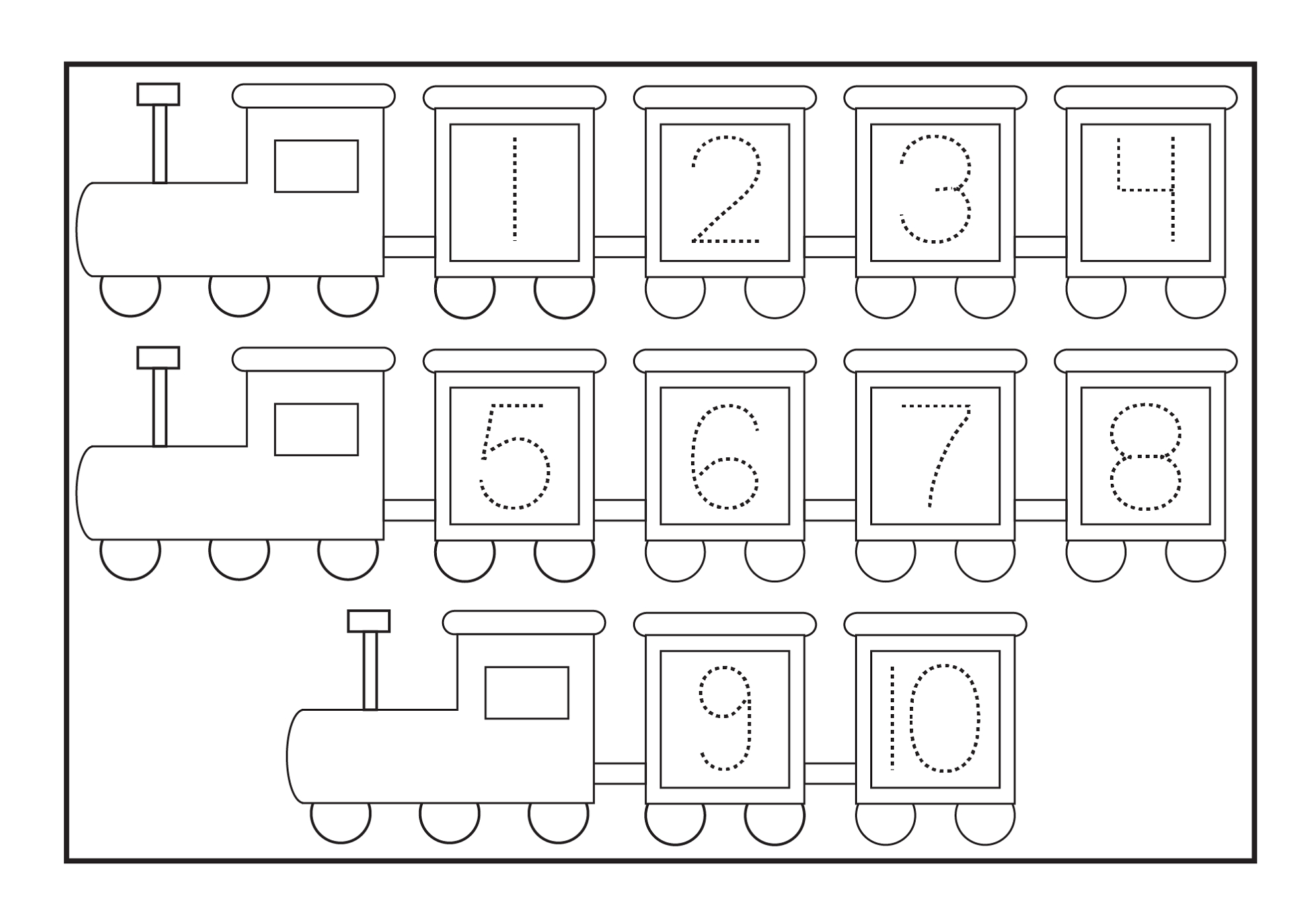 Tracing Letters For 4 Year Olds | TracingLettersWorksheets.com