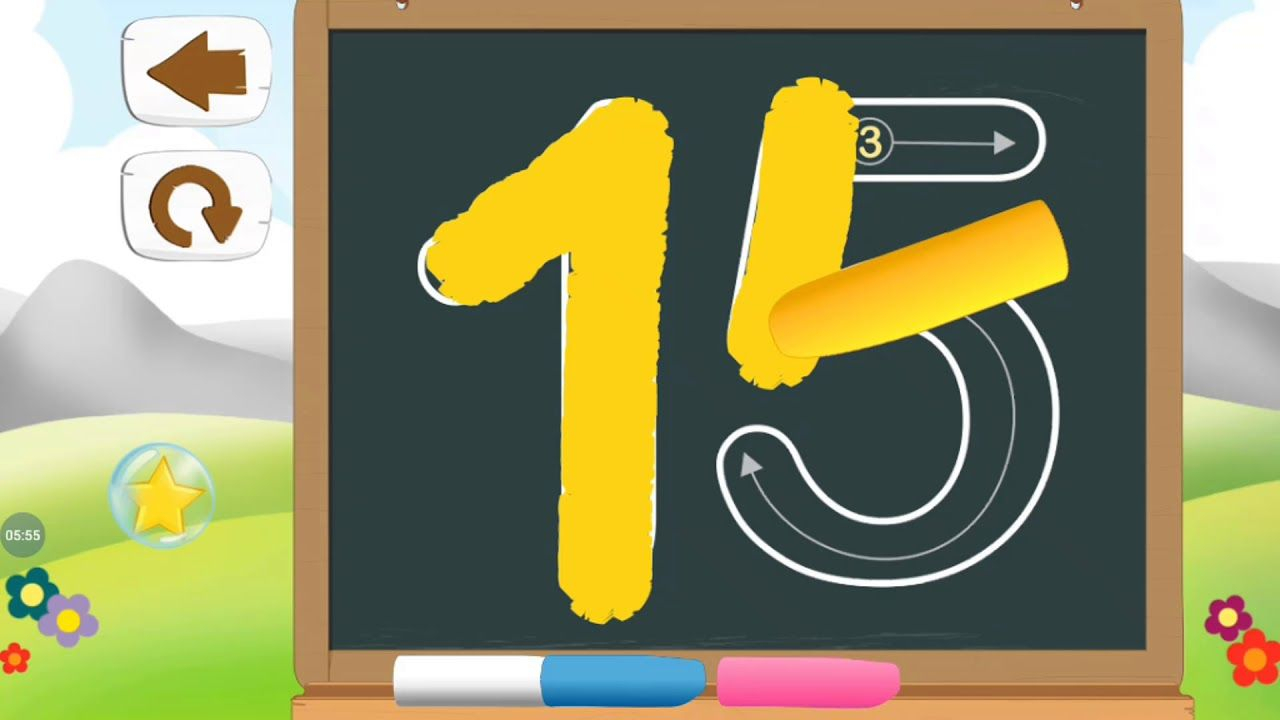 Write Numbers - Tracing 123 - Kids Learn Letter Writing for Tracing Letters And Numbers App