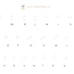 Write The Alphabet Worksheet Write Abc Worksheets with regard to Urdu Letters Tracing Worksheets Pdf