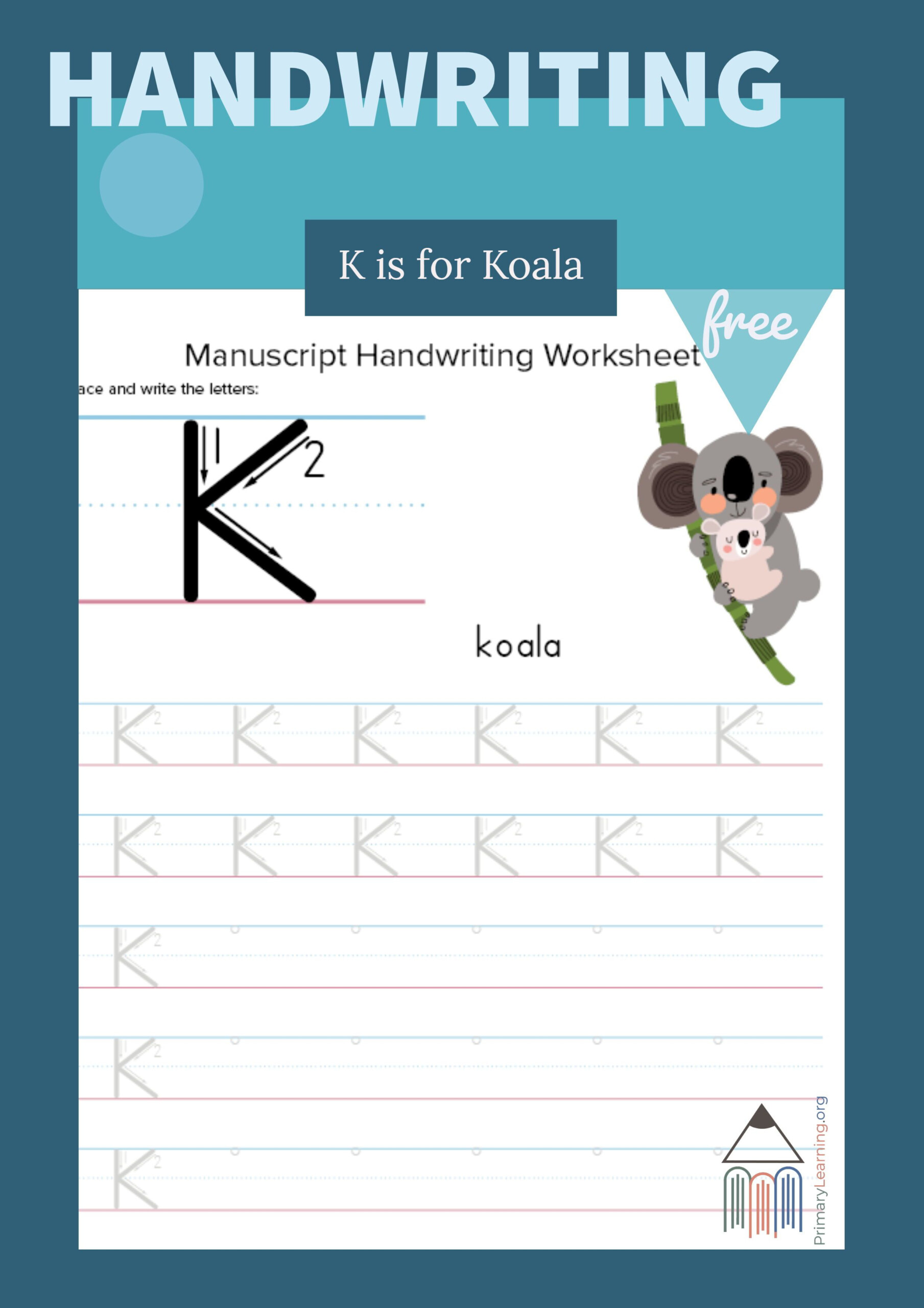 Writing And Tracing Letter K | Tracing Letters, Handwriting for Hollow Letters For Tracing