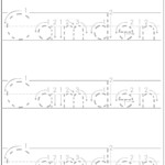 Www.createprintables Custom_Name_Get.php?text within Tracing Letters Worksheets Name