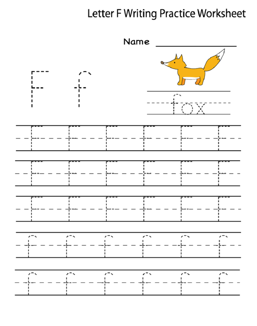 15 Useful Letter F Worksheets For Toddlers | Kittybabylove