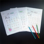 26 Alphabet Learning Practice Paper English Workbook 130Pcs 5 Plays Fun  Writing Homework Notebook Kids Education Toys Children