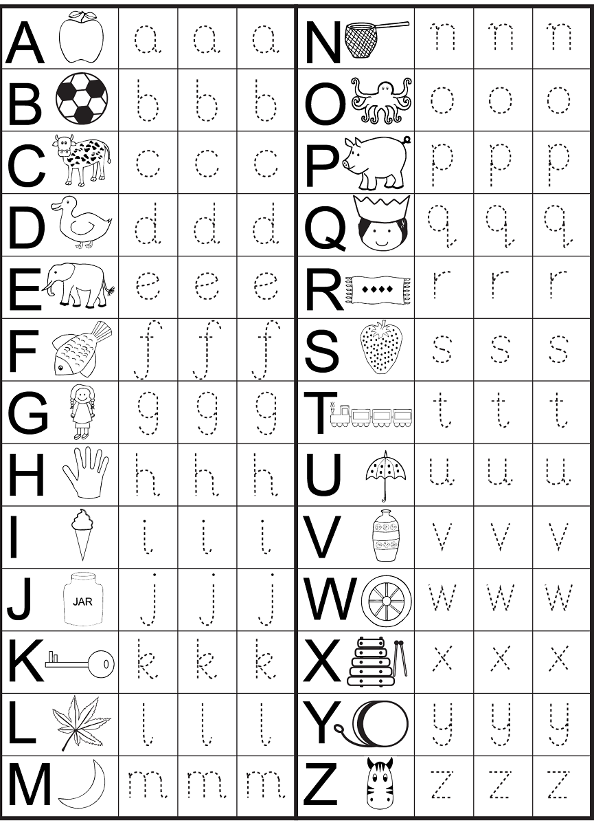 4 Year Old Worksheets Printable | Preschool Worksheets