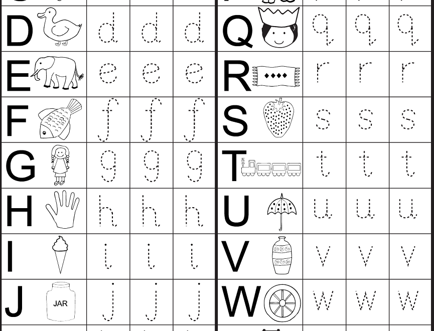 4 Year Old Worksheets Printable | Preschool Worksheets