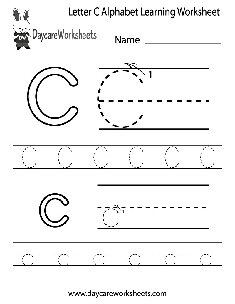 5 Preschool Alphabet Worksheets - Worksheets Schools