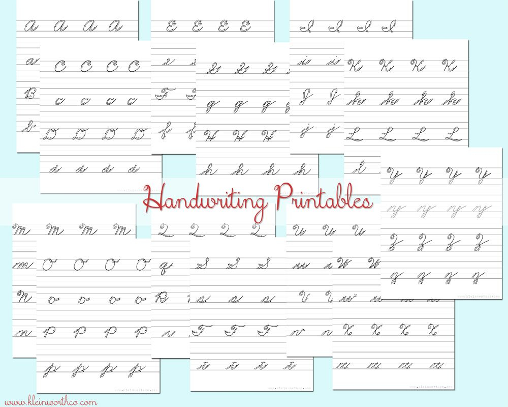 50 Best Handwriting Curriculum Images | Handwriting Practice