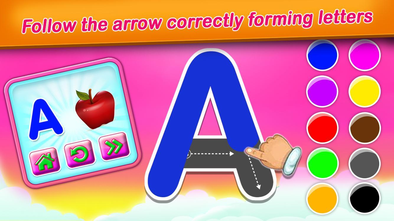 Abc Alphabet - Letter Tracing &amp;amp; Learning Colors For Android