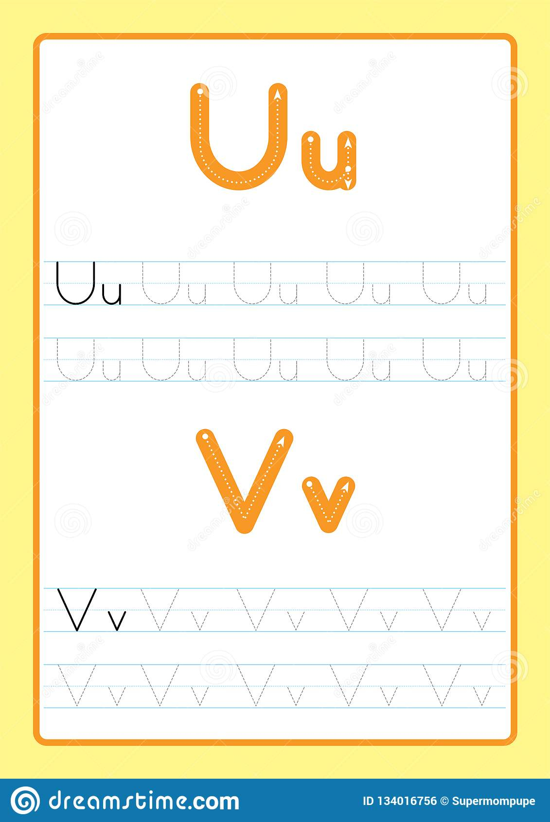 Abc Alphabet Letters Tracing Worksheet With Alphabet Letters