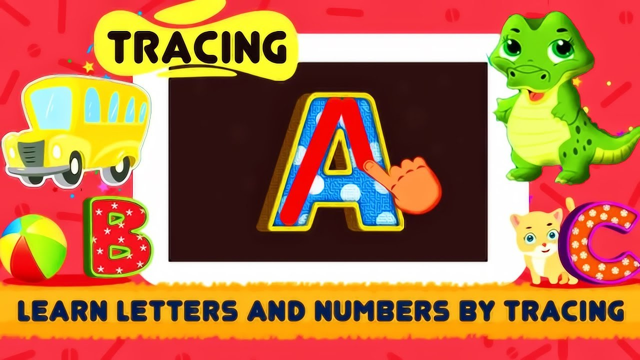 Abc Song - Rhymes Videos, Games | Phonics Learning | Learn Alphabet | Abc  Tracing | Funny Kids Video