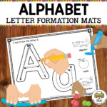 Alphabet Formation Mats - Pre-K Printable Fun